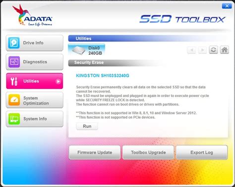 ADATA SSD ToolBox Free Download